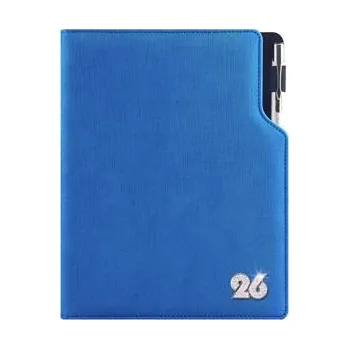 Diář Diář GEP CRYSTAL týdenní A5 2026 český - modrá pastelová