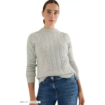 Dámský svetr Dámský svetřík Cecil 303317 sv.šedá velikost M