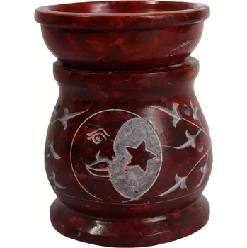 Aroma lampa Mramorová aroma lampa na vonné oleje Crescent Moon - Red, Sittar