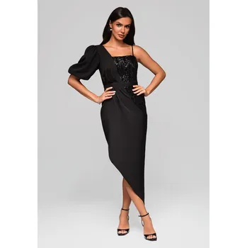 Dámské šaty Edoti Evening dress LA-OM-DL Edoti černá 3432768