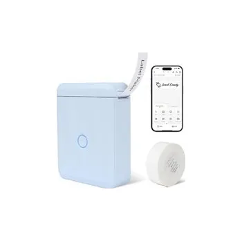 Tiskárna štítků Niimbot Tiskárna štítků D110-M Smart, modrá + role štítků 160 ks