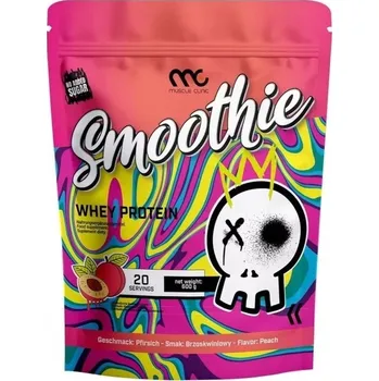 Protein Muscle Clinic SMOOTHIE Whey 600g Protein WPC Proteinový koktejl broskvový