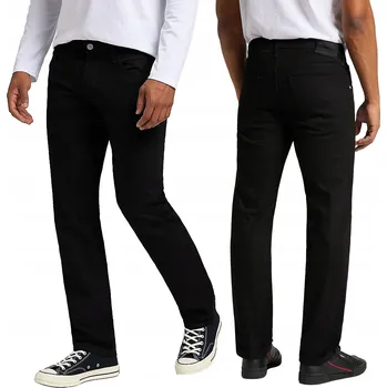 Pánské džíny Velké Černé Pánské Džíny 9321 W45