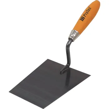 Zednická lžíce ProTec lžíce, zednická, ocelová, černá, 160 x 130 mm, Profi 0.33 Kg TOP Sklad4 803144 (0.33 Kg TOP Sklad4 803144)