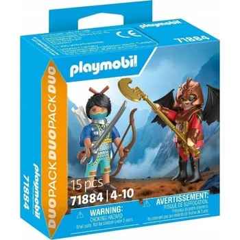 Stavebnice Playmobil Playmobil 71884 Rytíř z Novelmore vs. Burnhamský nájezdník
