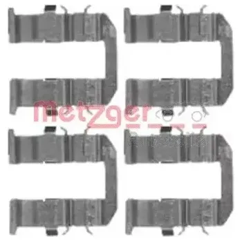 Brzdový systém METZGER Sada příslušenství obložení kotoučové brzdy MTG 109-1758