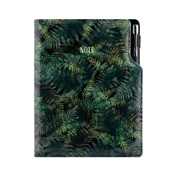 Zápisník Notes - zápisník DESIGN B5 tečkovaný - černá - Kapradina