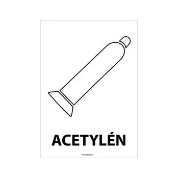 ACETYLÉN, plast 2 mm, A5