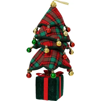 Vánoční dekorace Kaeming Vánoční dekorace TREE & BELL, 18x45 cm, KSD