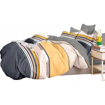 Povlečení SADA POVLEČENÍ 200X220 BAVLNĚNÝ SATÉN 2X POVLEČENÍ NA POLŠTÁŘ 70X80 VELKÝ VÝBĚR