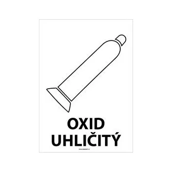 OXID UHLIČITÝ, Samolepka A5