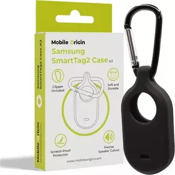 Pouzdro na mobilní telefon Mobile Origin Samsung SmartTag2 Case černá (MO-SST2-BLK)