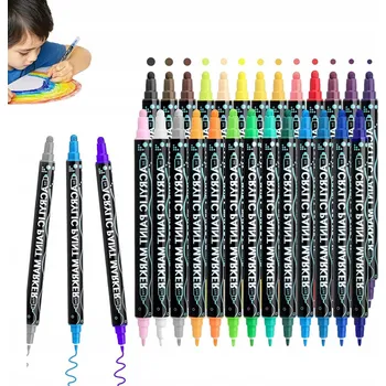 AKRYLOVÉ FIXY DO KÁMENU ŠROUB 1MM TENKÉ FIXY POPISOVAČE