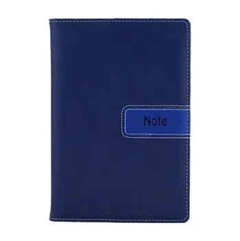 Zápisník Notes - zápisník RIGA B6 čtverečkovaný - modrá