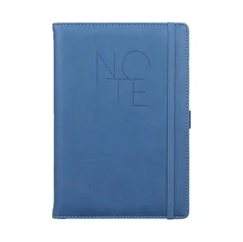 Zápisník Notes - zápisník POLY A5 čtverečkovaný - tmavě modrá