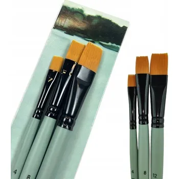 Umělecký štětec Sada štětců Renesans 3 ks