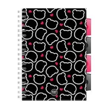 Blok TAŠKA COOLPACK KROUŽKOVÝ BLOK A5 PP MEDVÍD