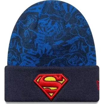 Čepice kulich NEW ERA Knit medium kids DC beanie SUPMAN BAZ velikost kšiltovek YOUTH
