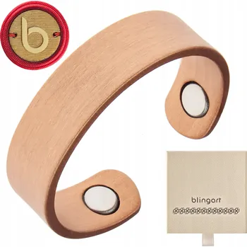 Prsten Prsten Blingart MO0425, měděný, šířka 0,5 mm