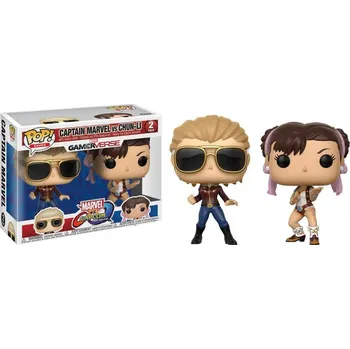 Figurka Funko POP! Marvel vs Capcom Captain Marvel vs Chun-Li (2)