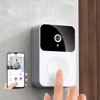 Zabezpečení domácnosti ZVONEK BEZPRZEWODOWY VIDEOKAMERA INTERKOM WIFI 2K 3MP IP65 DETEKCE