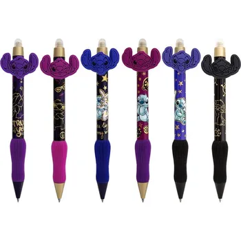 COLORINO gelové gumovací pero, 6ks Stitch Gold