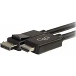 C2G 10ft DisplayPort to HDMI Cable - DP to HDMI Adapter Cable - M/M - Kabel DisplayPort - DisplayPort (M) do HDMI (M) - 3.048 m - černá