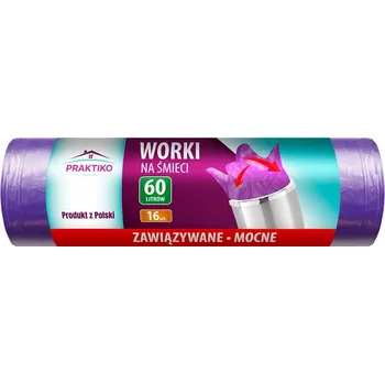 Pytle na odpadky Pytle na odpadky 60 l 16 ks vlna