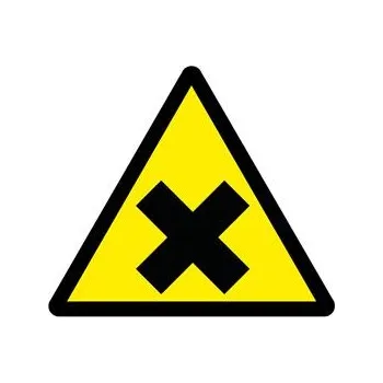 Škodlivé nebo dráždivé látky - SYMBOL, samolepka 100x100