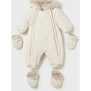 Kojenecký overall Overal zimní zateplený kožešinkou a rukavice, botičky Mayoral - 1502615055 Veľkosť: 75