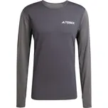 Pánské funkční triko Adidas Multi Synt Ls Velikost: L / Barva: šedá