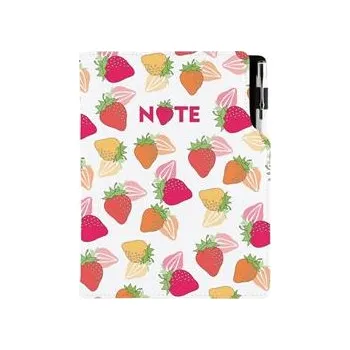 Zápisník Notes - zápisník DESIGN B6 linkovaný - Jahoda