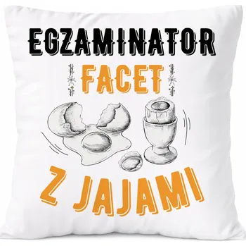 Polštář Dárek Polštář pro administrátora s potiskem , bílý