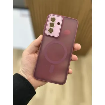 Pouzdro na mobilní telefon Variete Mag Cover pouzdro Samsung Galaxy A17 - fialové (Variete Mag Cover odolné pouzdro pro Samsung Galaxy A17 - fialový kryt s MagSafe a ochranou čoček)