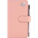 Diář SPLIT CRYSTAL týdenní kapesní 2026 český - světle růžová