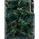 Diář DESIGN týdenní B5 2026 - černá - Kapradina