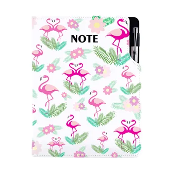 Zápisník Notes DESIGN A5 tečkovaný - Plameňák