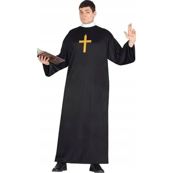 Karnevalový kostým Kostým Guirca Kněz vel. L černý