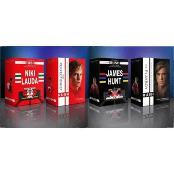 DVD film Rivalové / Rush - Lauda / Hunt - Komplet - Blu-ray v krabičce (2013)