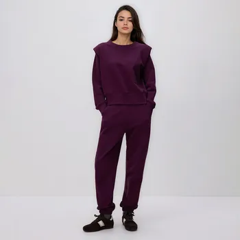 Reserved - Tepláky - tmavě fialová - XU673-49X - XU673-49X-XL