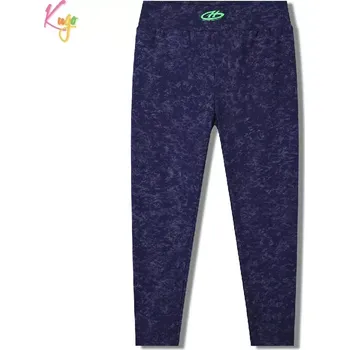 Dívčí legíny Dívčí legíny Kugo WL0950 s vysokým pasem modré