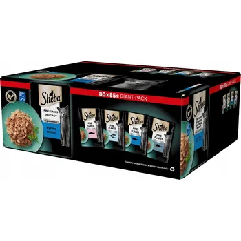 Krmivo pro kočku SHEBA Delicacy Mix 80x85g