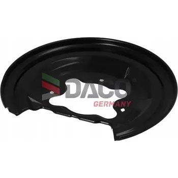 Brzdový kotouč DACO 611207 Krycí plech brzdového kotouče, brzdový kotouč