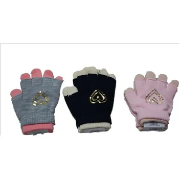 Rukavice AJS Rukavice prstové YO dívčí - 18.