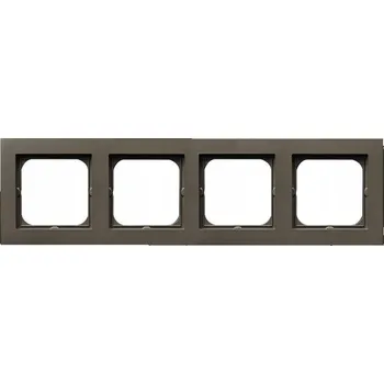 Elektrická zásuvka Rámeček Ospel hnědý