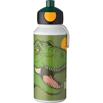 Láhev Láhev na vodu pro děti CAMPUS 400 ml, dino, plast, Mepal