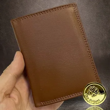 Peněženka Tvujoriginal BEORIGINAL Leather SOFT hnědá