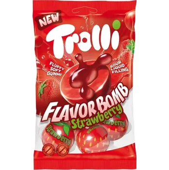 Bonbon Trolli Flavor Bomb Jahoda 75 g