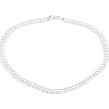Náhrdelník Perlový náhrdelník Balení: 1 ks, Varianta: 1 bílá - 8596475413794