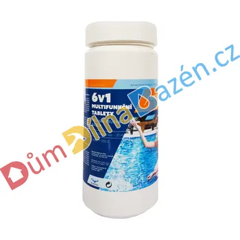 Bazénová chemie Mirma multifunkční tablety 6v1 do bazénu Hmotnost: 1 kg